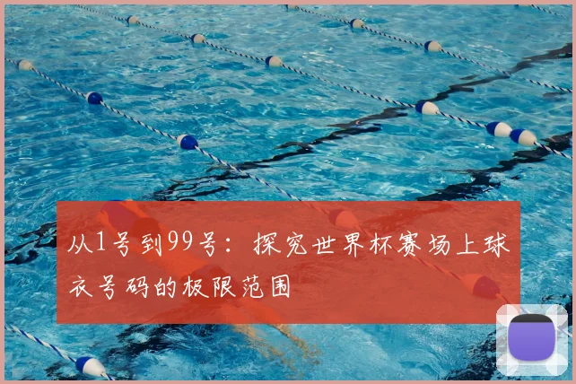 从1号到99号：探究世界杯赛场上球衣号码的极限范围
